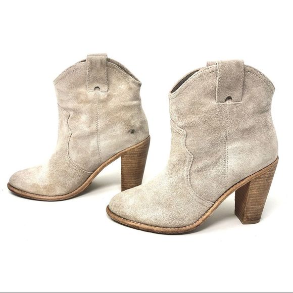 Joie Monte Ankle Boots in Sandstone Suede 36/6 - Picture 6 of 16